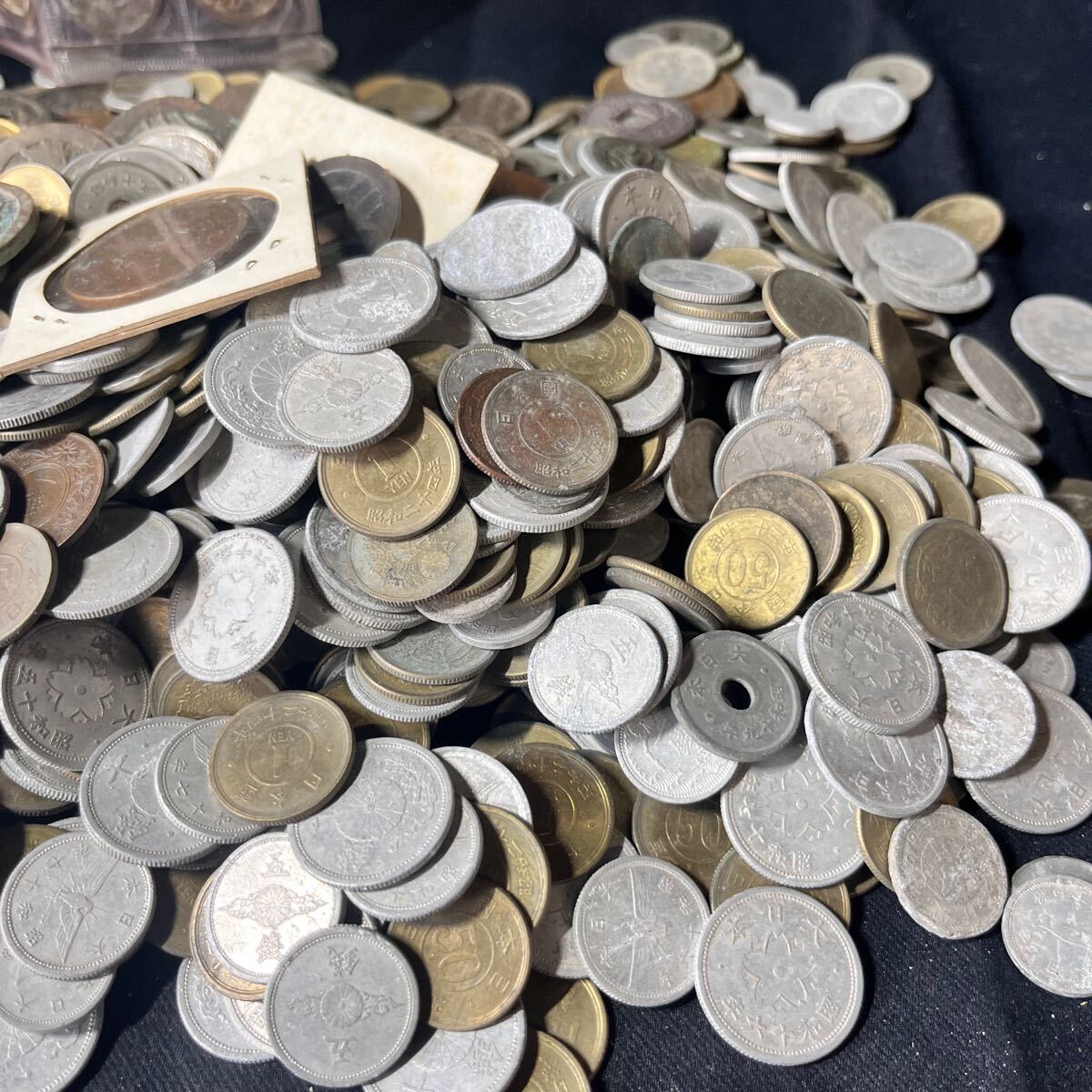 日本古銭 約3.7kg まとめ売り 日本 硬貨_6