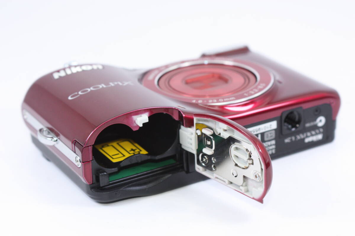 NIKON COOLPIX L28 (単三電池仕様) 画素数2000万#348 Nikon COOLPIX