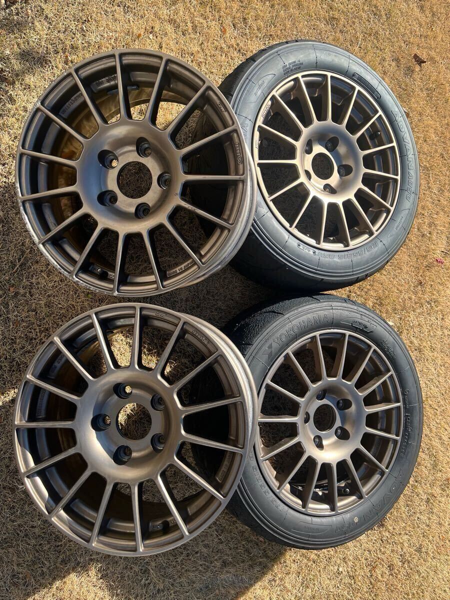 エンケイ RC-T4 15インチ 7J +40 PCD114.3 5穴 ホイール ［4本］A050 G/S 195/55R15 23年48週［2本］（※おまけ） ENKEI