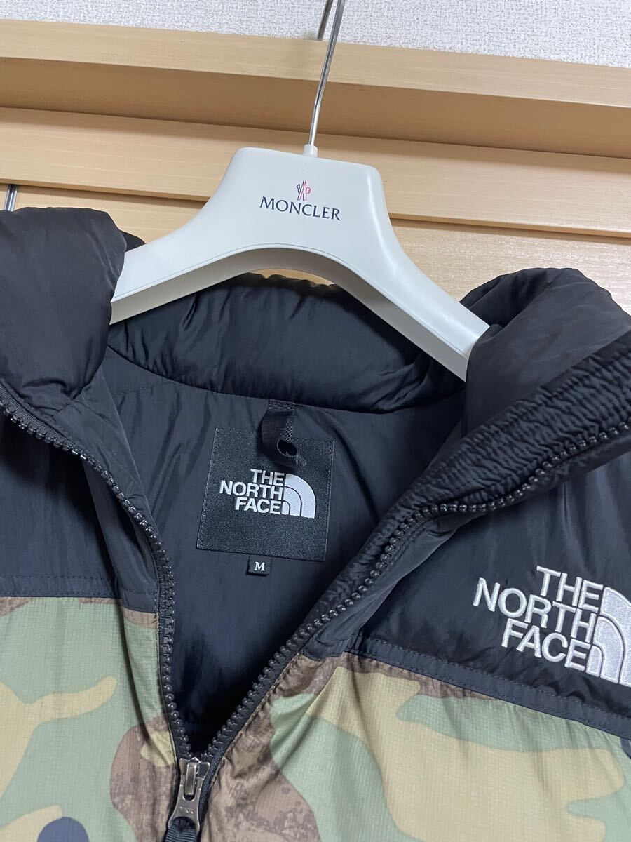 【最終値下】【超美品最新モデル】ノースフェイスヌプシダウンジャケットND92336 カモフラM NORTH FACE