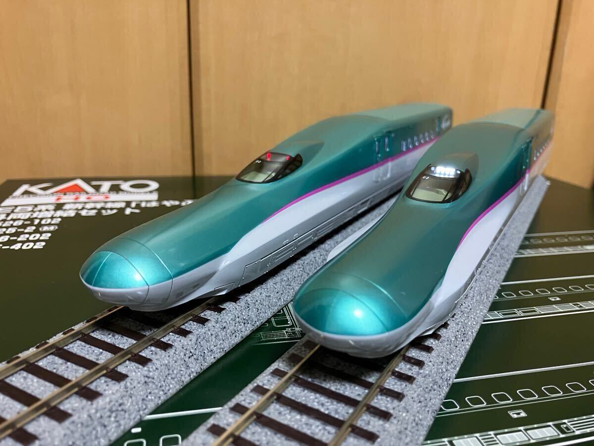 [美品] KATO E5系新幹線はやぶさ 4両基本＋4両増結＋2両増結　10両フル編成_5