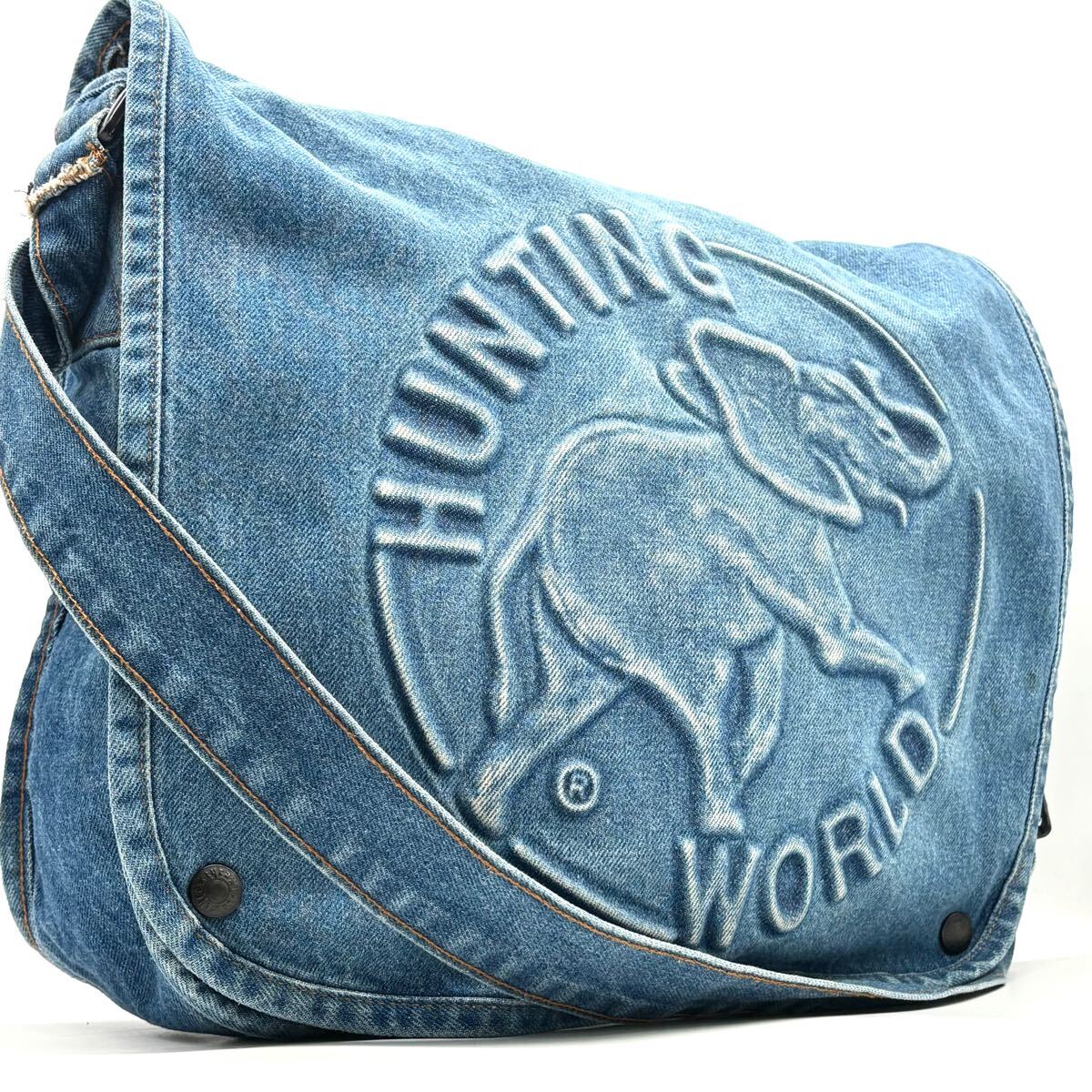 HUNTING ハンティングワールド WORLD 極美品 - 1円 希少 ブルー系 