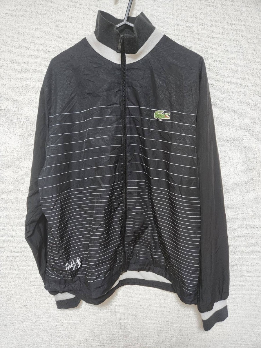 LACOSTE ラコステ ナイロン ジャージ ブラック XL 【公式通販】