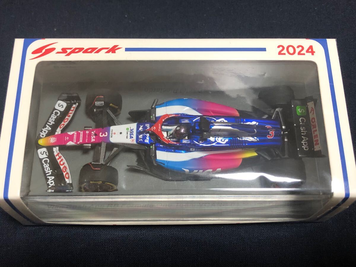 spark スパーク 1/43 ビザ キャッシュ アップ RB F1チーム VCARB 01