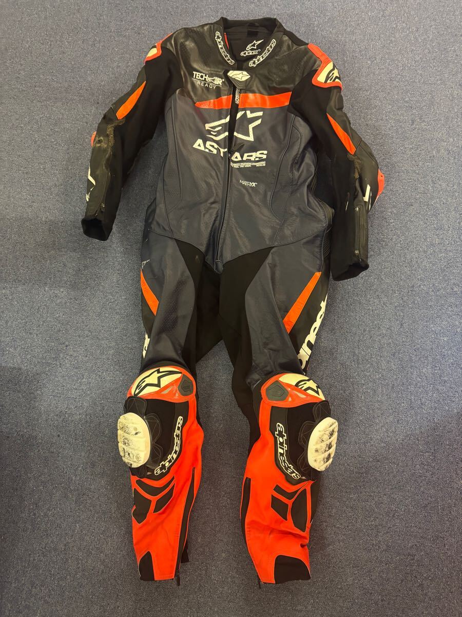アルパインスターズ レーシングスーツ ツナギ XL〜2XL アルパインスターズ レーシングスーツ alpinestars LEATHER FUSION レーシングスーツサイズ:50