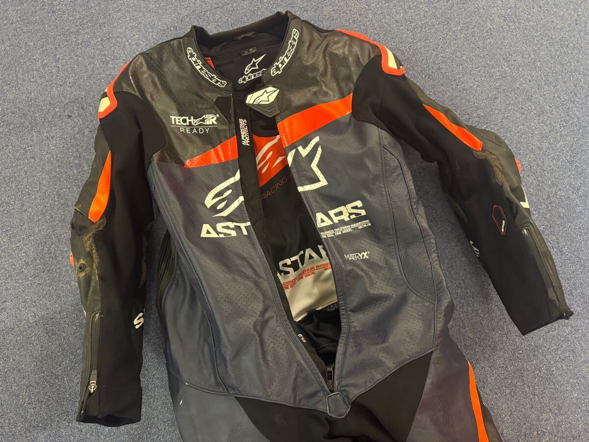 アルパインスターズ レーシングスーツ ツナギ XL〜2XL アルパインスターズ レーシングスーツ alpinestars LEATHER FUSION レーシングスーツサイズ:50