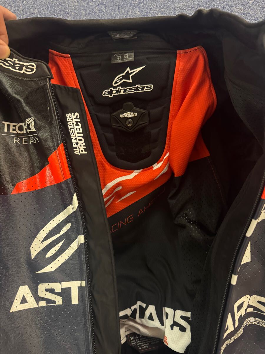 アルパインスターズ レーシングスーツ ツナギ XL〜2XL アルパインスターズ レーシングスーツ alpinestars LEATHER FUSION レーシングスーツサイズ:50