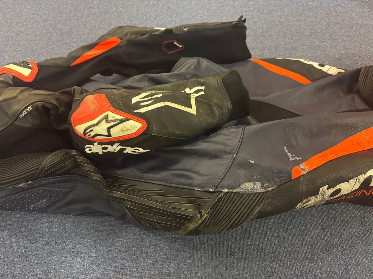 アルパインスターズ レーシングスーツ ツナギ XL〜2XL アルパインスターズ レーシングスーツ alpinestars LEATHER FUSION レーシングスーツサイズ:50