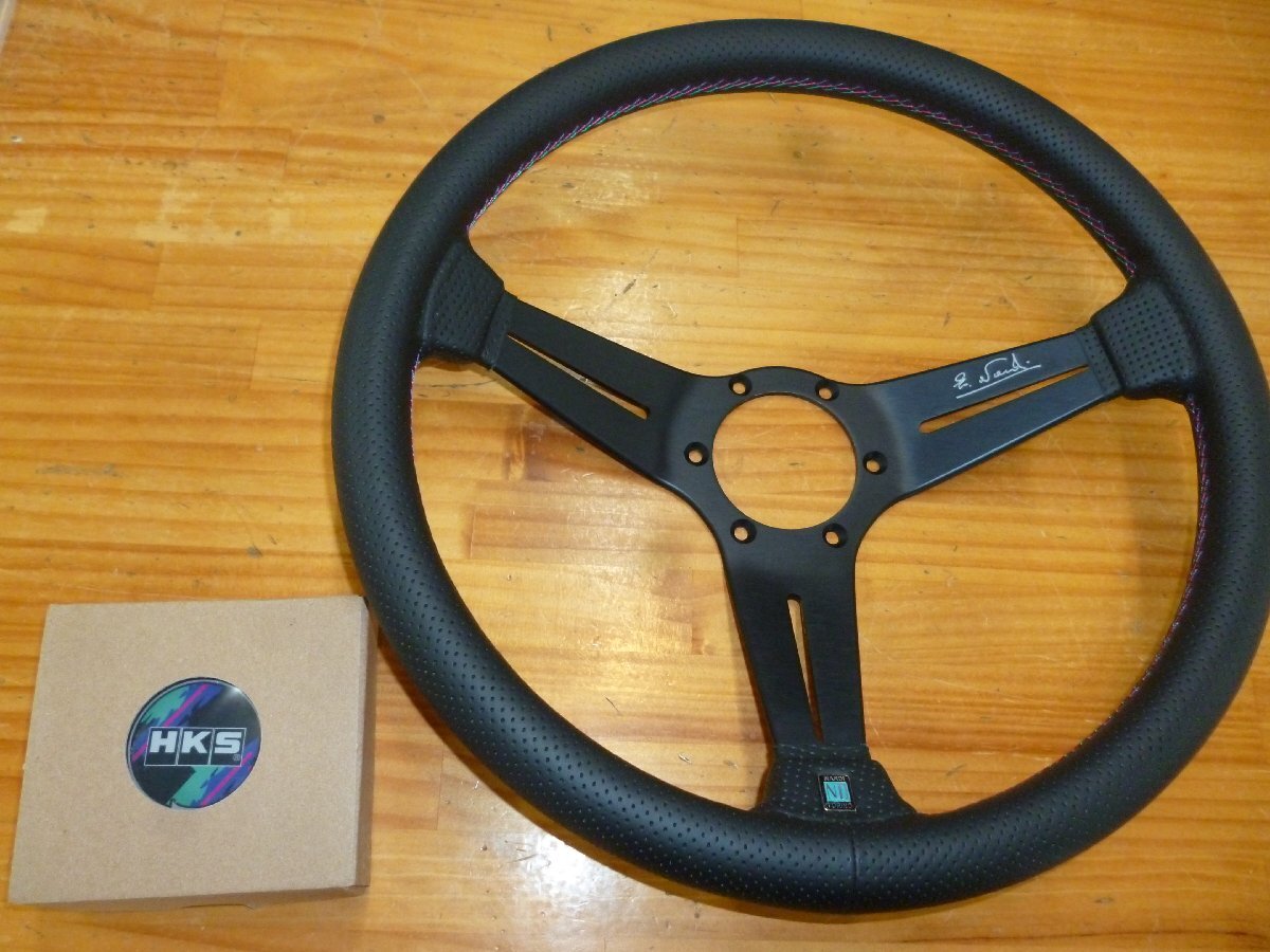 HKS 50th ナルディ SPORTS 34S ステアリング-steering NARDI 即納 新品
