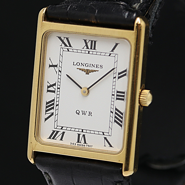 1円 稼働 ロンジン QWR L4.640.2 QZ ホワイト文字盤 ボーイズ/メンズ腕時計 8549200 1DIT KMR_1