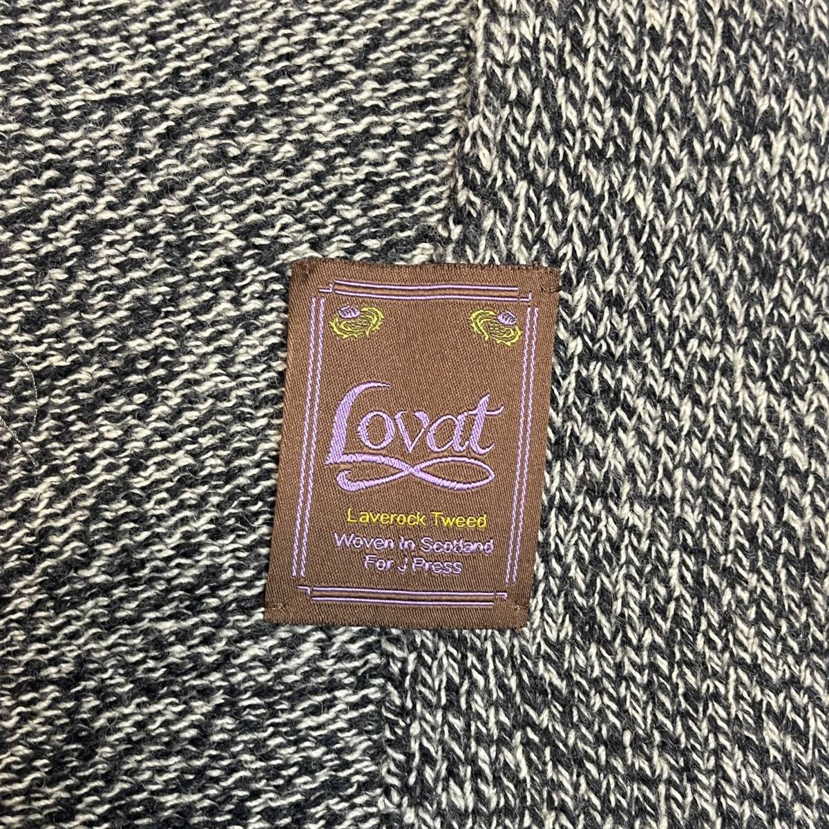 美品 J.PRESS Lavat 2517 ツイード ニット テーラードジャケット 