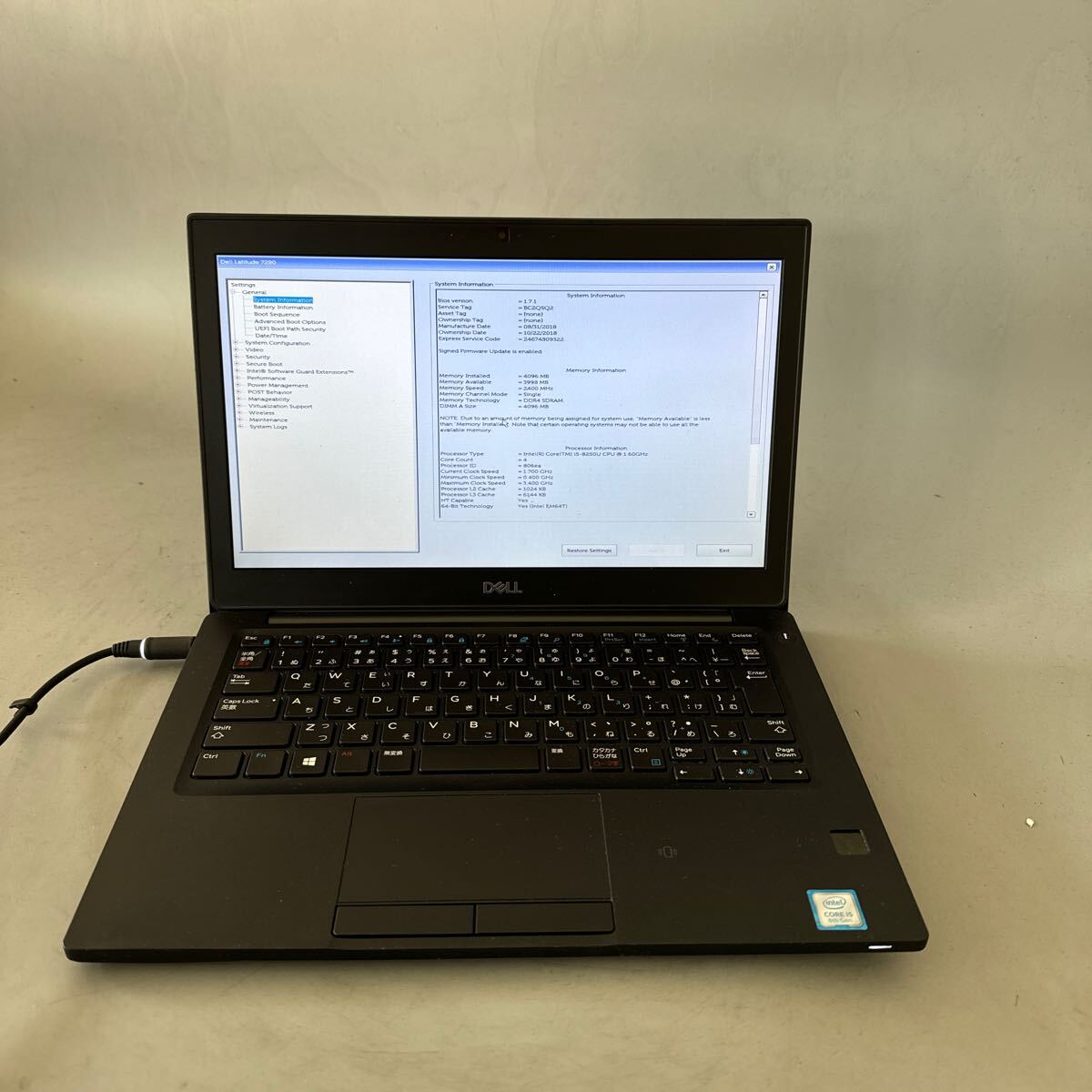 LIFEBOOK AH77/D1第8世代BD-REストレージSSD 256GB
