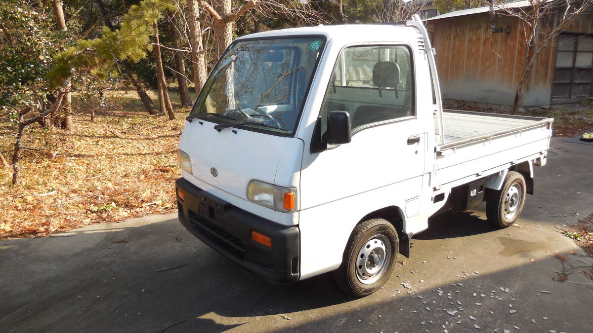 スバル サンバートラック 4WD TB TB エアコン 4WD 3ヶ月保証付 
