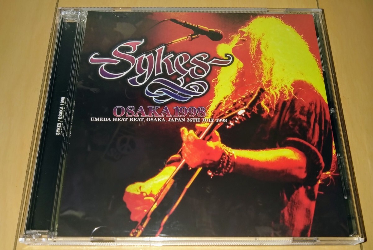 R.I.P.ジョン サイクス SYKES :OSAKA 1998 2CDプレス盤 1998年7月26日