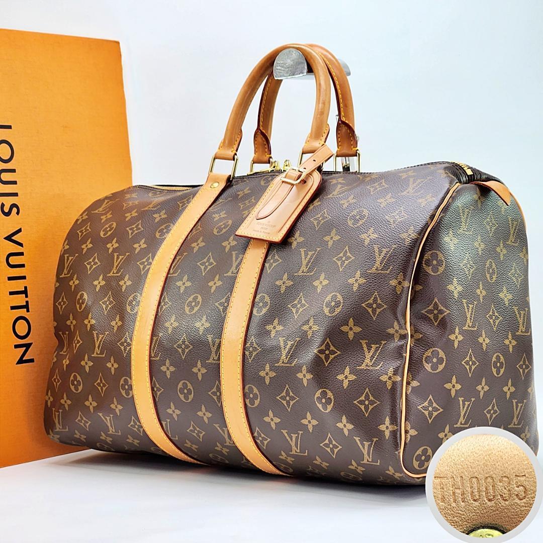 美品 鑑定済】LOUIS VUITTON ルイヴィトン モノグラム キーポル45