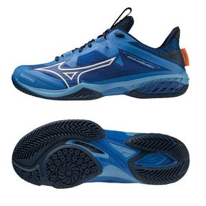 【71GA227006 25.5】MIZUNO(ミズノ) バドミントンシューズ　ウェーブクローNEO2　ブルー/
