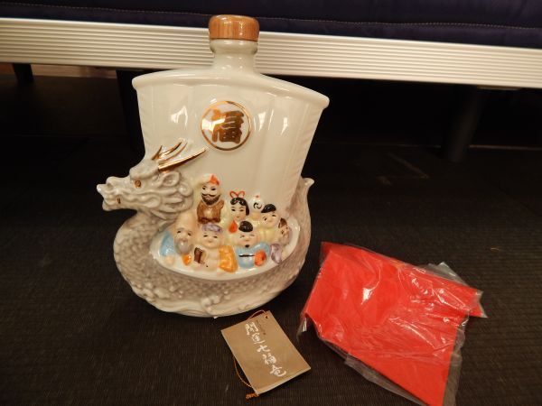 NIKKA　スーパーニッカ　七福竜　干支ボトル　未開栓　ニッカウヰスキー ニッカウィスキー スーパーニッカ 開運七福竜 陶器ボトル 七福竜 干支