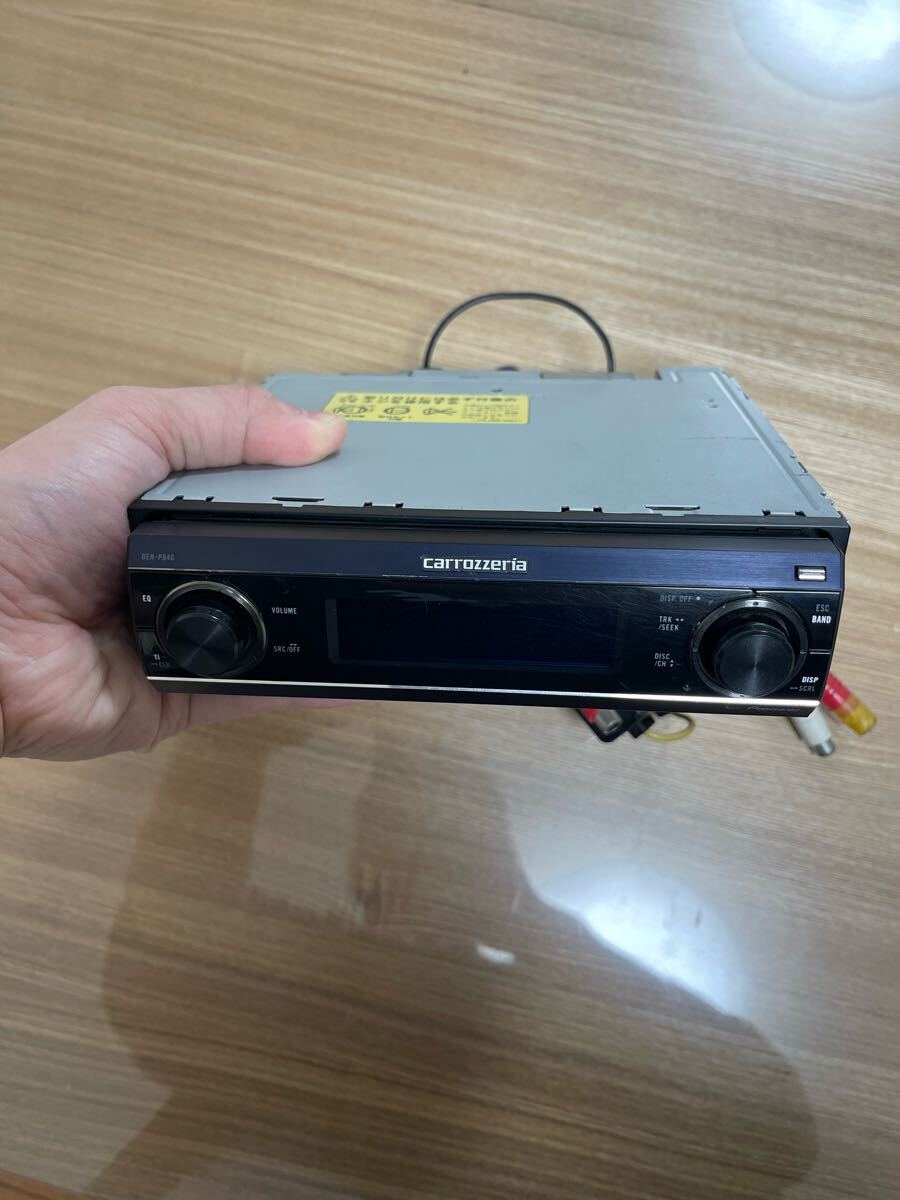 希少 カロッツェリア DEH-P940 動作品 CDレシーバー CDプレーヤー 1DIN