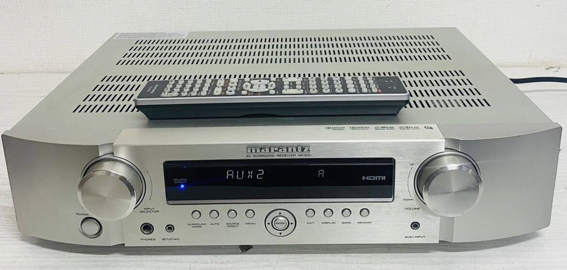 オーディオ機器 Marantz NR1501 AV Surround Amplifier マランツ AV