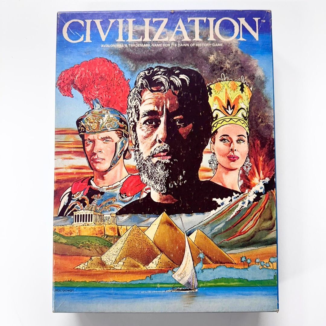 ボードゲーム シミュレーションゲーム 文明の曙 CIVILIZATION アバロンヒル/AH