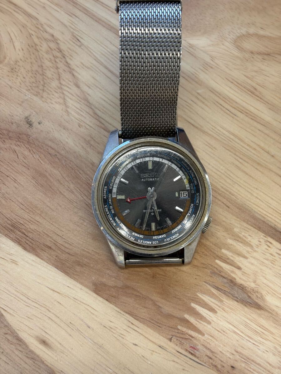 SEIKO セイコーワールドタイム worldtime 6117-6010 腕時計 【公式通販】