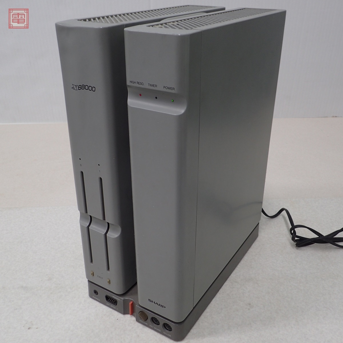 SHARP X68000 Yahoo!オークション - 初代 パーツ取り 通電O 初代