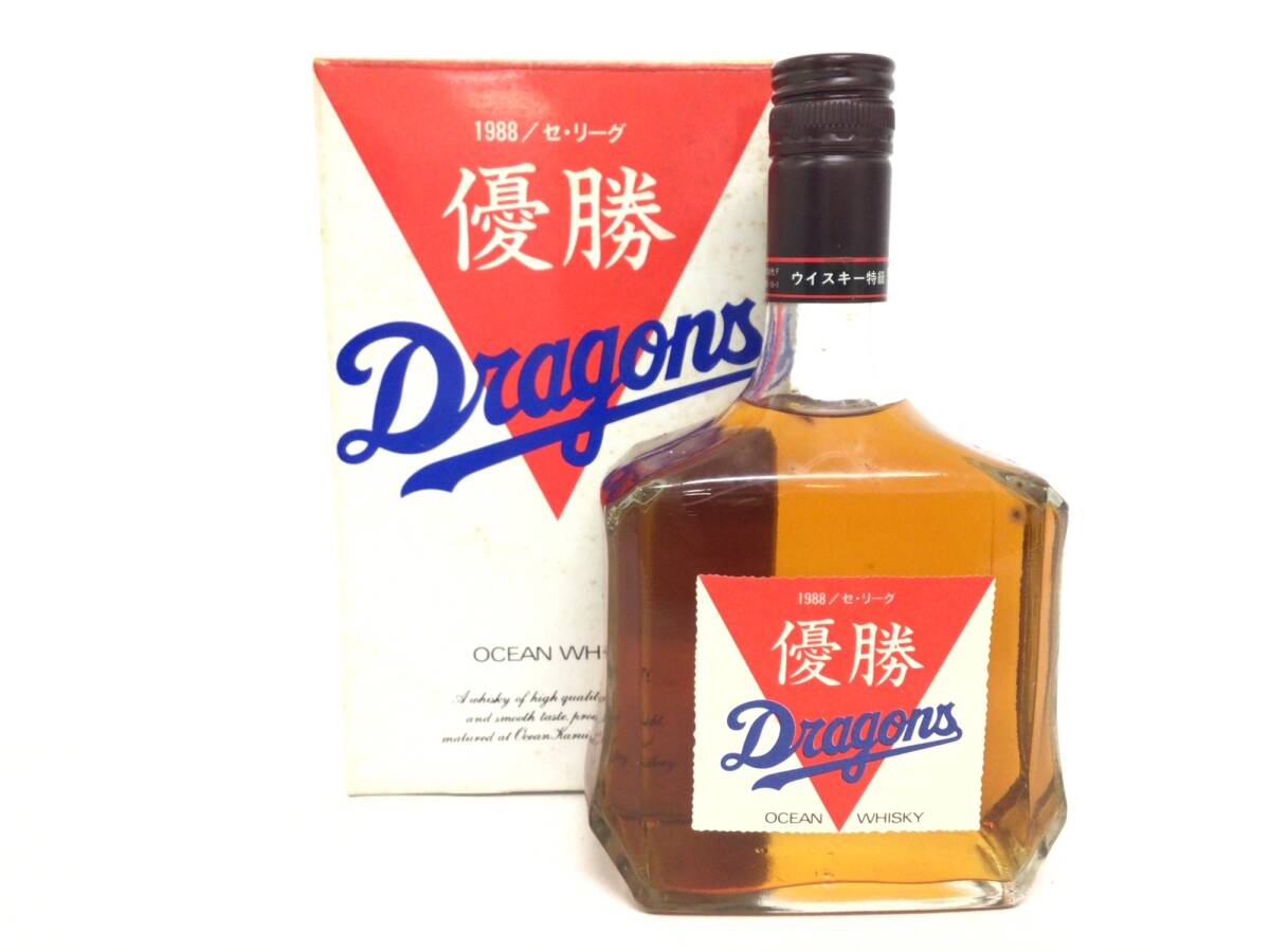 中日ドラゴンズ　三楽　ウイスキー 三楽オーシャン OCEAN WHISKY 中日ドラゴンズ Yahoo!オークション