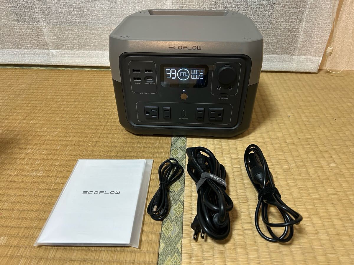 EcoFlow RIVER 2 Max 512Ｗ　エコフロー ポータブル電源