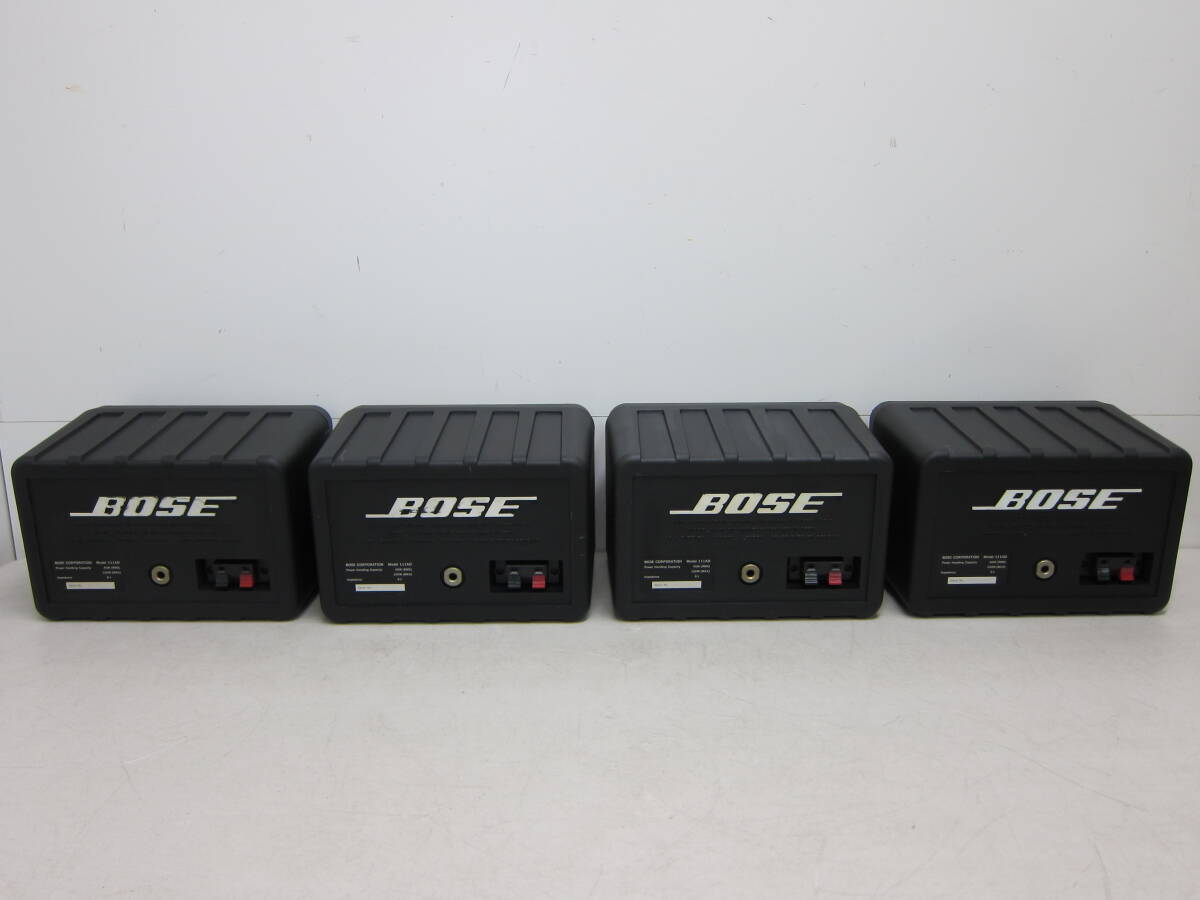 BOSE 111AD スピーカー 4台セット 天吊り金具付き】ボーズ 音出し確認