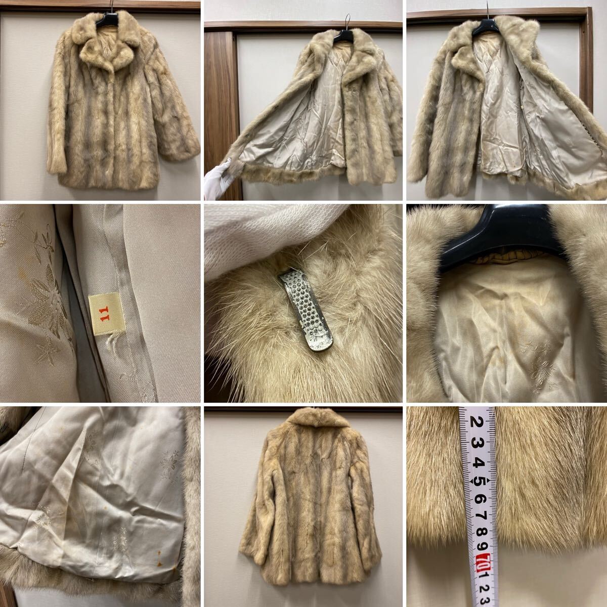 AD-2】 毛皮 ファー まとめ SAGA MINK サガミンク 等 コート ティ