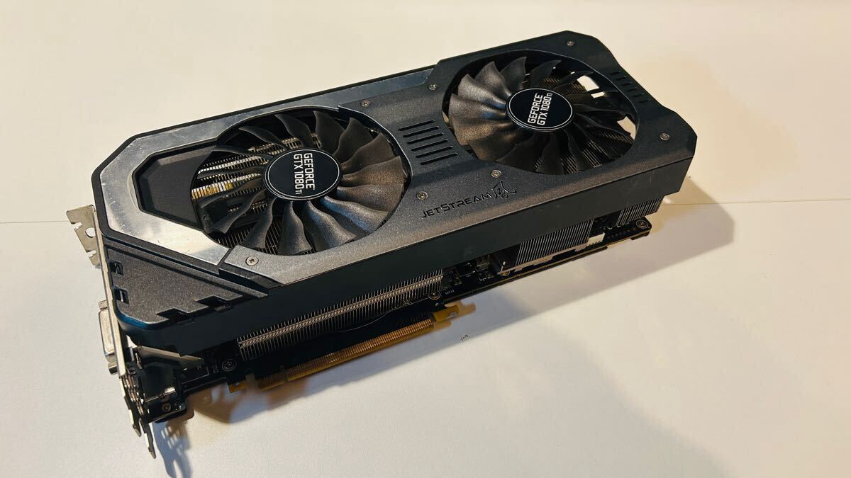 Palit 0 Ti Card - 1 GeForce GTX 1080 Ti 11GB JetStream ジーフォース　ジェットストリーム