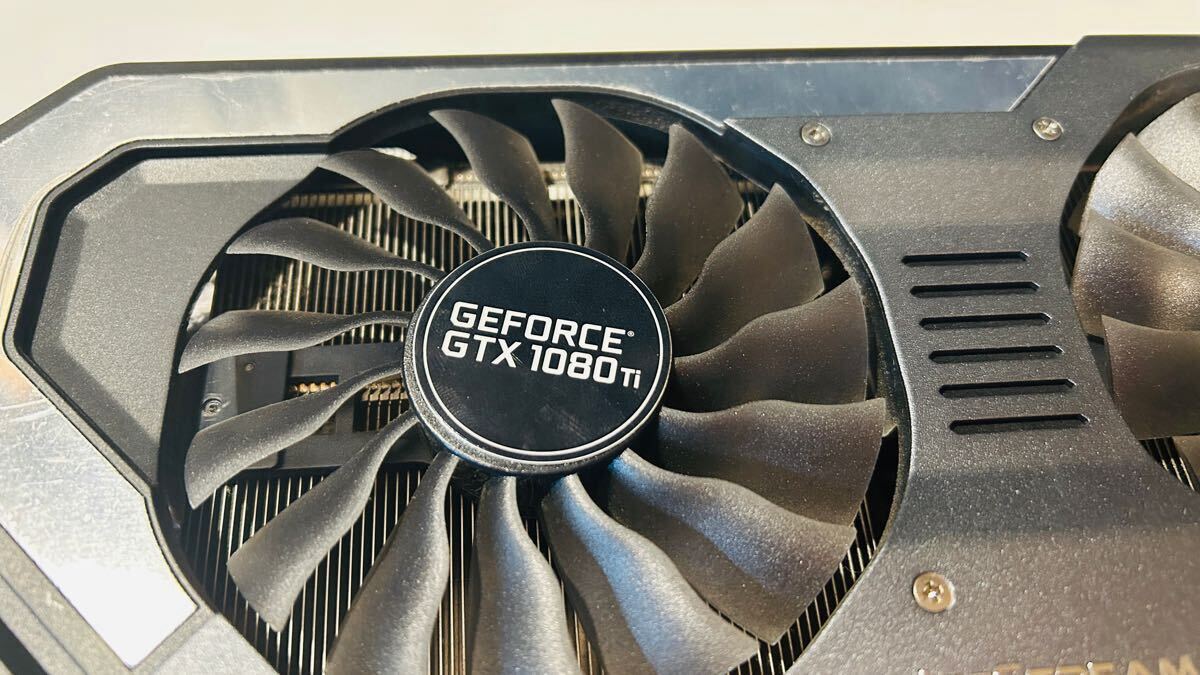 Palit 0 Ti Card - 1 GeForce GTX 1080 Ti 11GB JetStream ジーフォース　ジェットストリーム