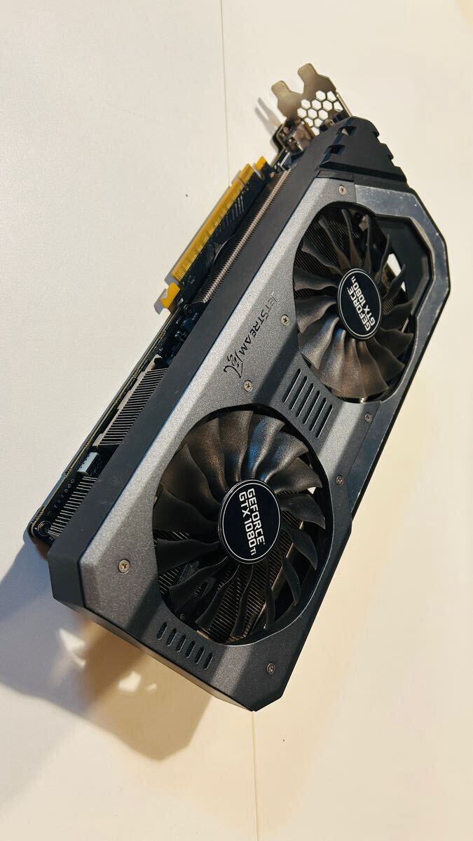 Palit 0 Ti Card - 1 GeForce GTX 1080 Ti 11GB JetStream ジーフォース　ジェットストリーム