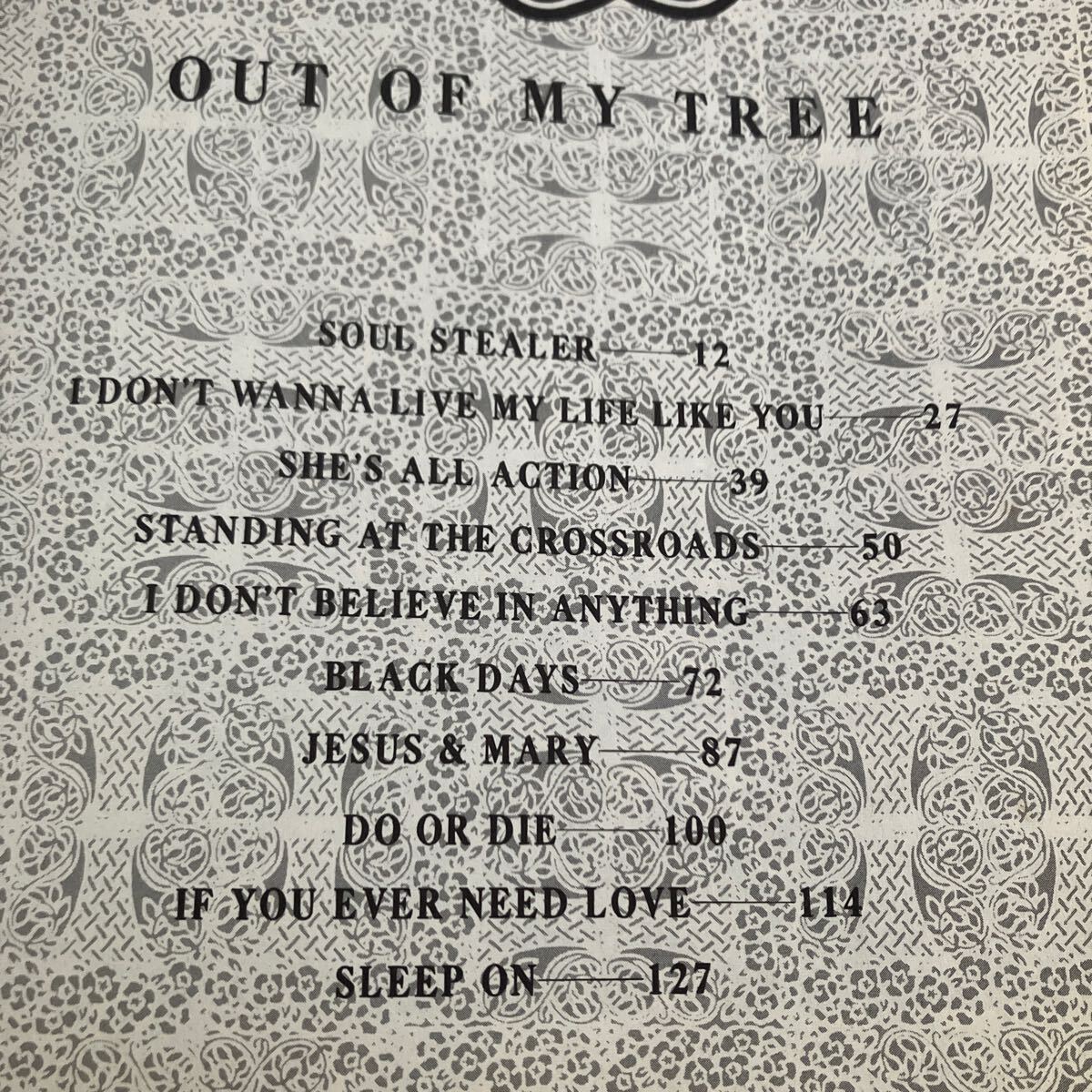 Yahoo!オークション - JOHN SYKES バンドスコア OUT OF MY TREE