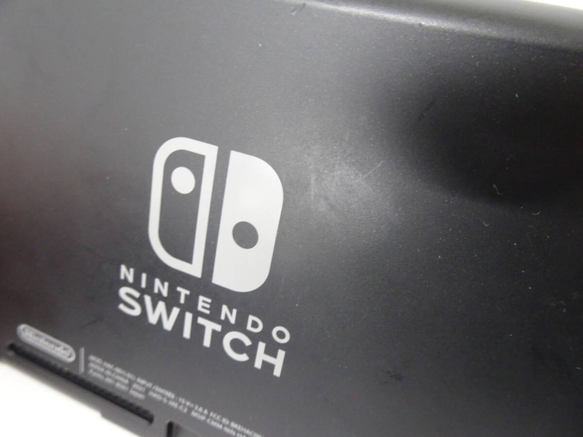 ジャンク Nintendo Switch ニンテンドースイッチ グレー バッテリー