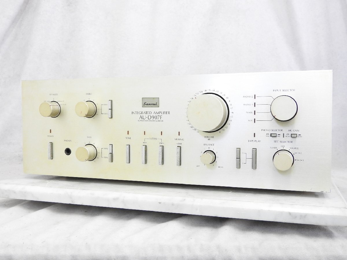 EXTRA プリメインアンプ AU-D907F サンスイ SANSUI 整備品SANSUI