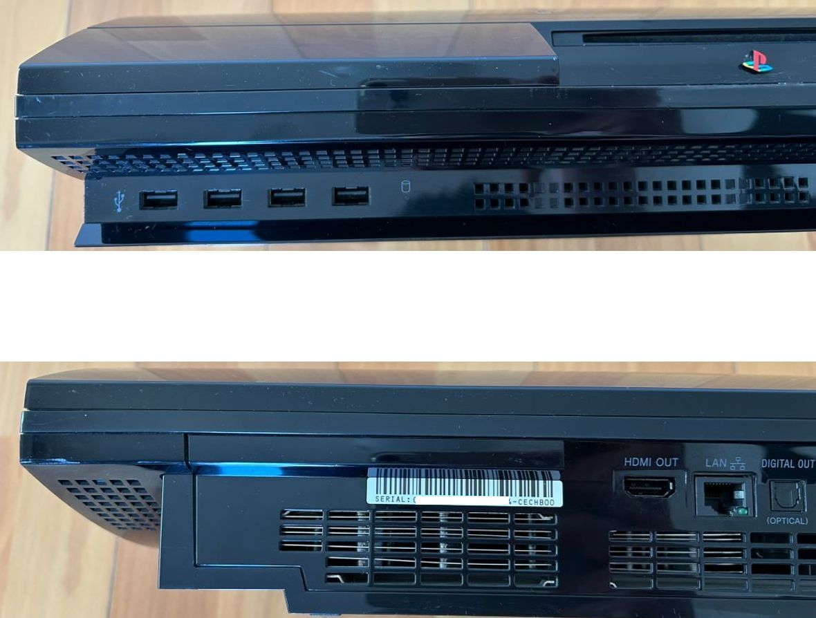 動作品 この1台でPS1,2,3ソフト(バイオハザード1～6)遊べるセット PS3