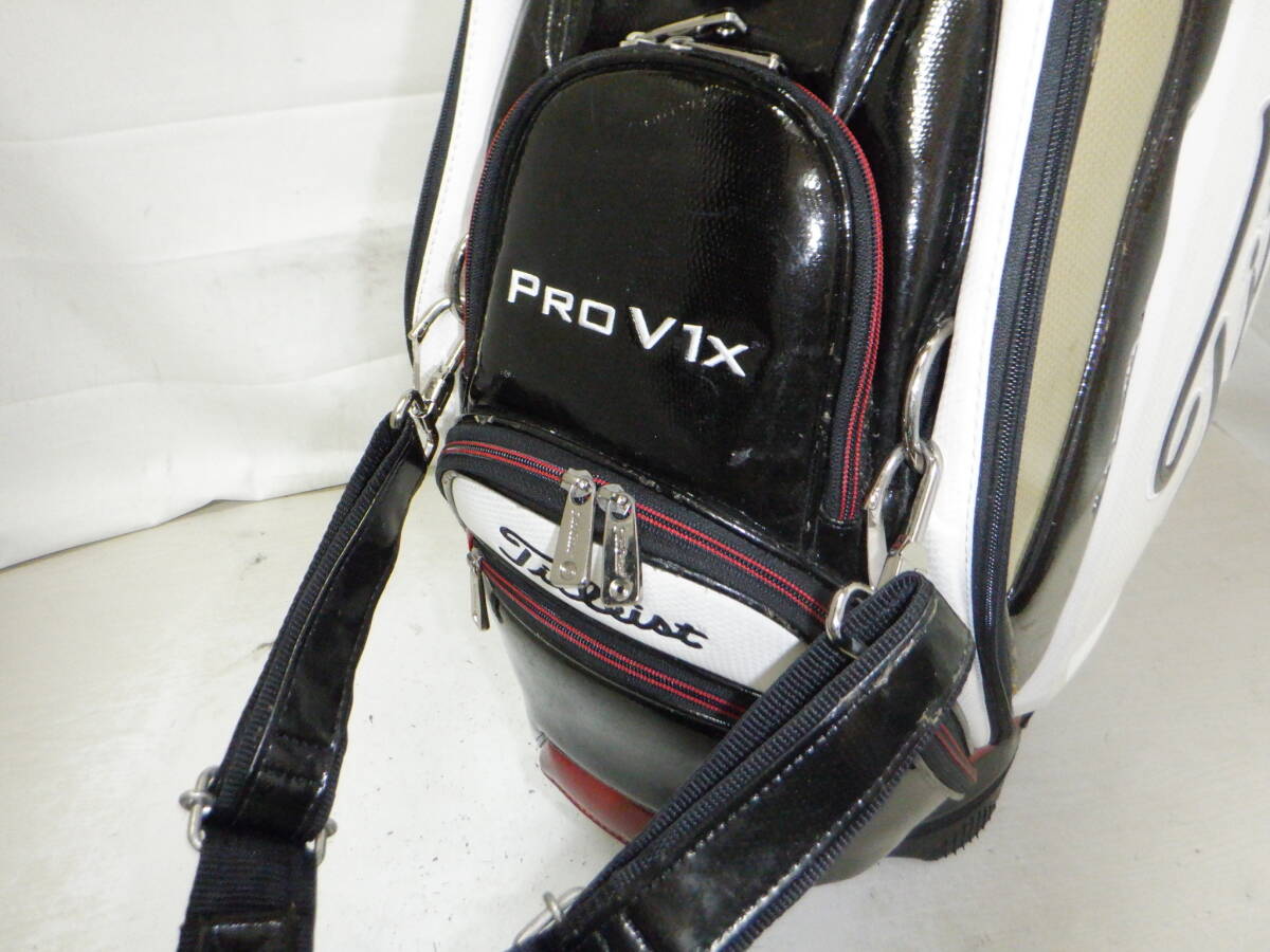 Titleist☆タイトリスト☆PRO V1X☆9.5型☆3点式☆中古☆プロモデル 
