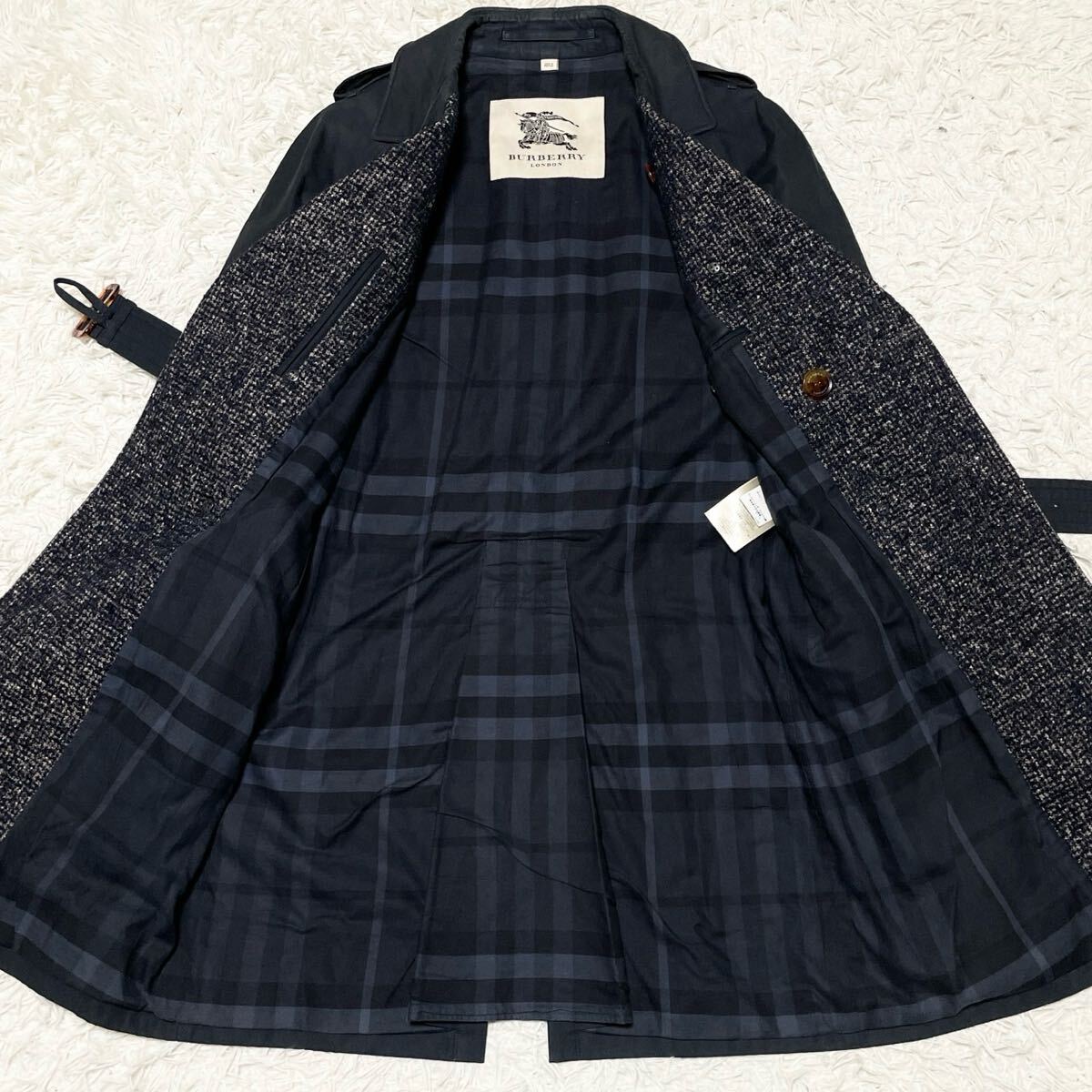 希少なLサイズ!!!【美品/近年モデル】BURBERRY バーバリー メガ 