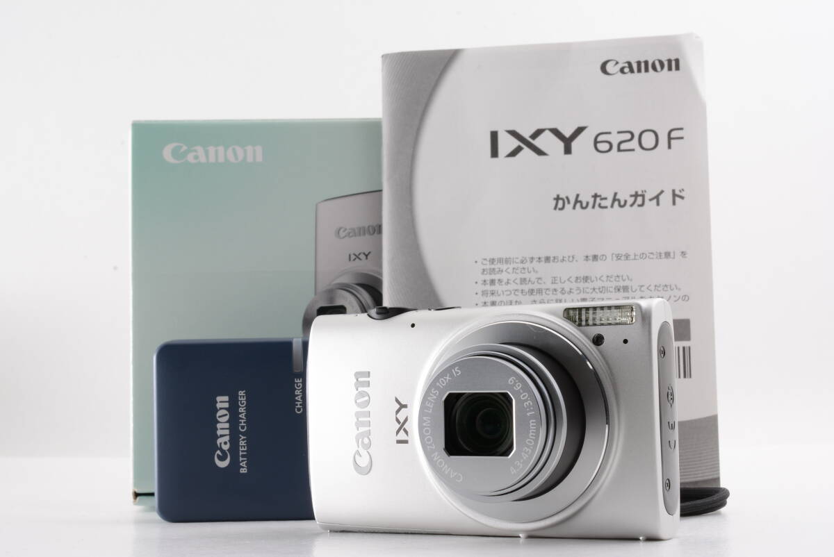 動作品 キャノン Canon IXY 620F コンパクトデジタルカメラ 箱 取説