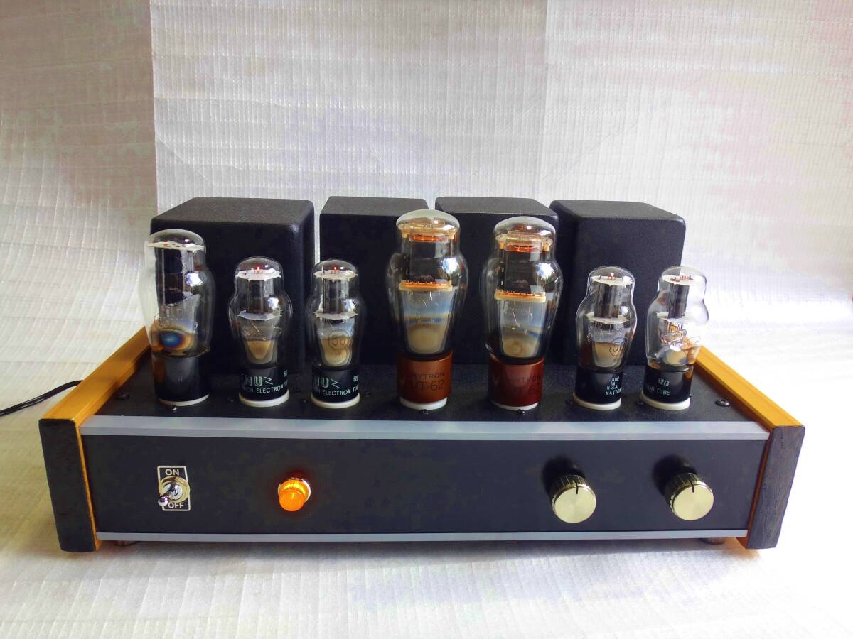 Amp おんにょの真空管オーディオ VT-62パラシングルアンプの製作（1 