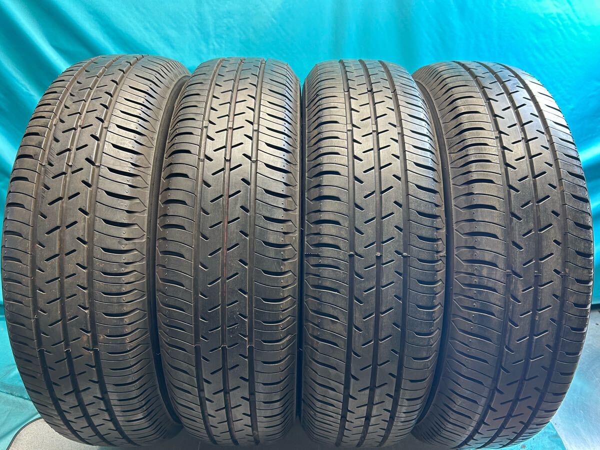 人気セール，大人気 ①2023.2021年製175/65R15バリ山！中古タイヤ4本セット