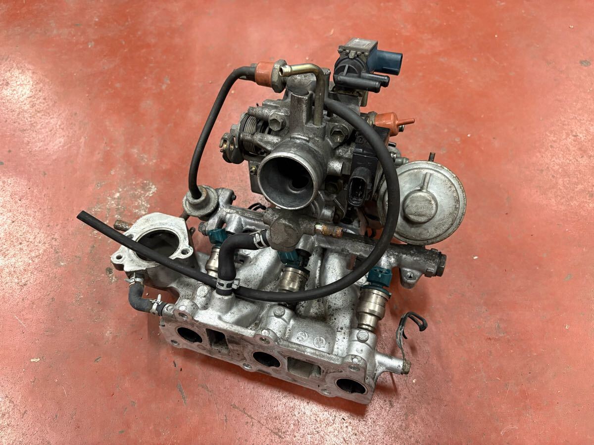 ジムニー JA11 インマニ スロットル インジェクター ISCバルブ 5MT ジムニー インマニ ＪＡ１１ ＡＴ Ｒ１６ インマニ公式ショップ限定