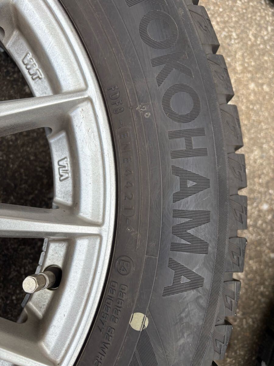 195/65R16 スタッドタイヤ 4本セット ヨコハマ アイスガード IG60