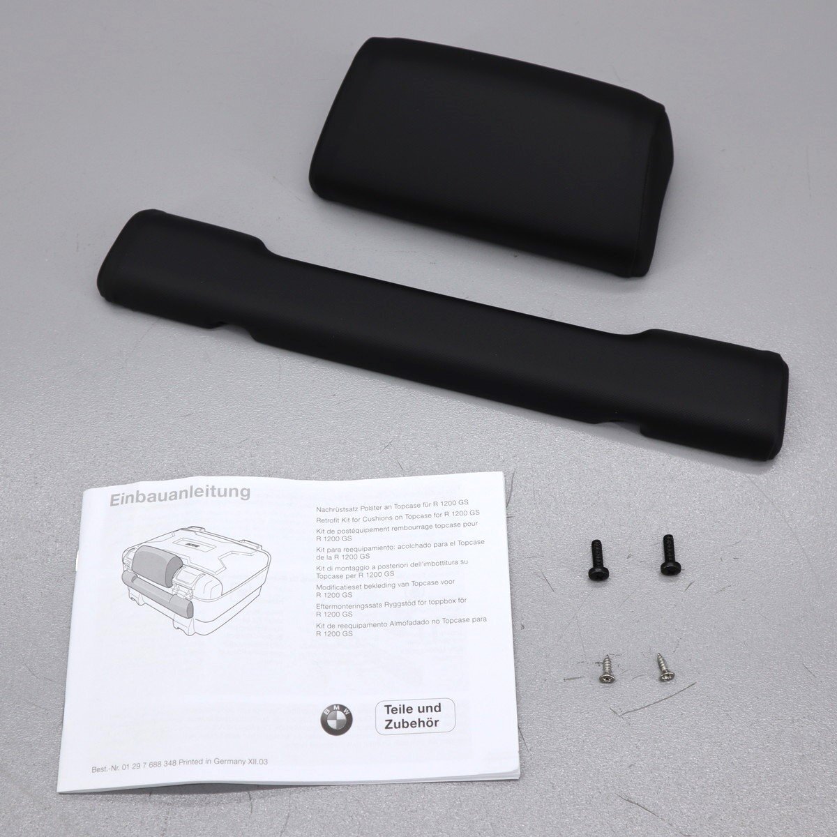 新作，SALE BMW 純正 トップケース用 バックレスト パット 71607688877 250130TO0082(トップケース)｜売買されたオークション情報、yahooの商品情報をアーカイブ公開 - オークファン トップケース