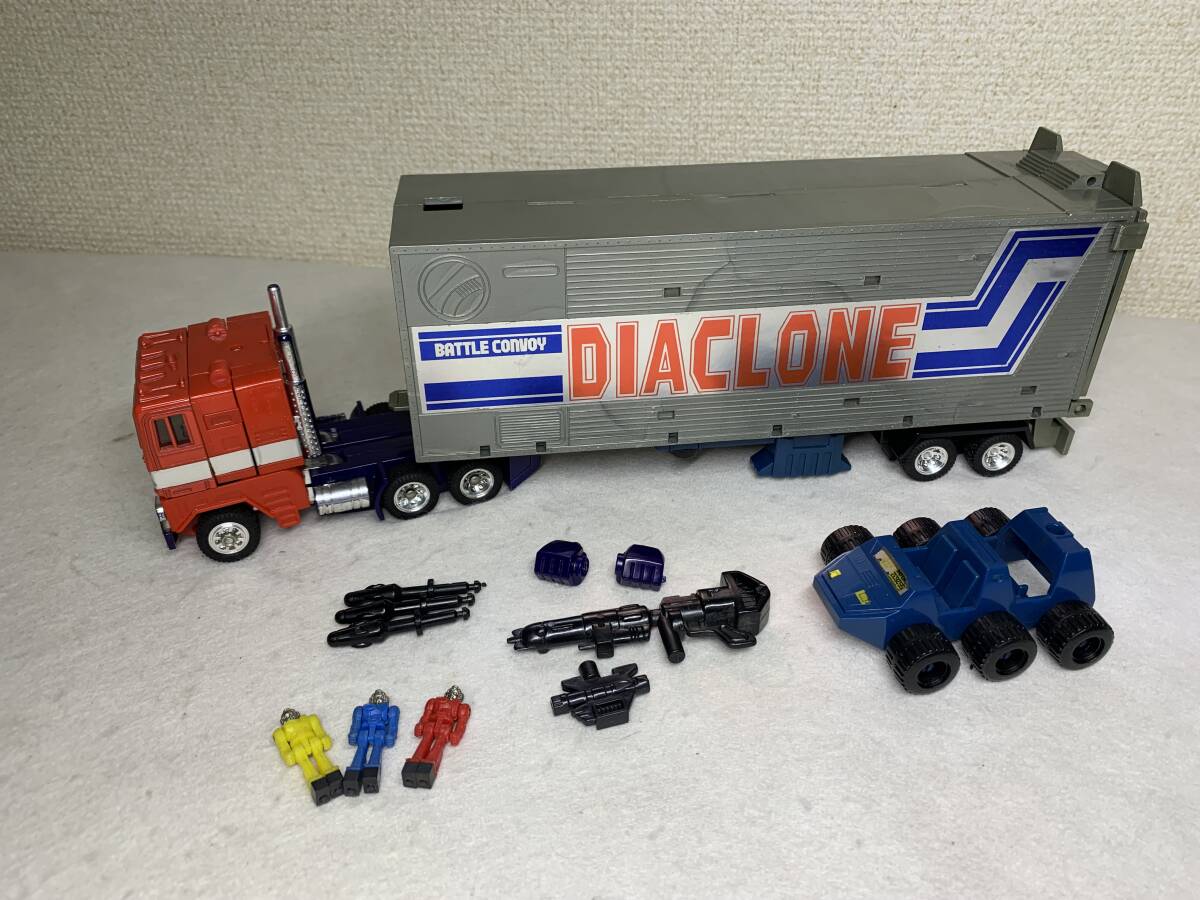 ダイアクロン カーロボット 移動基地 バトルコンボイ