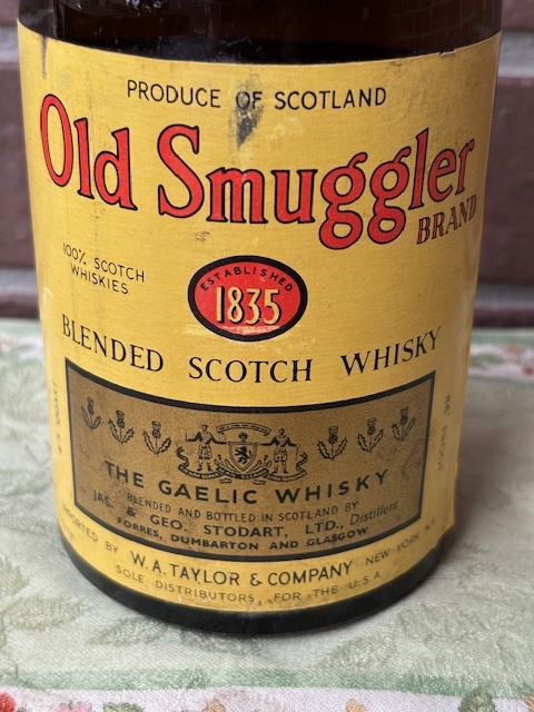 古酒】未開栓 OLD Smuggler オールド スマグラー スコッチウイスキー