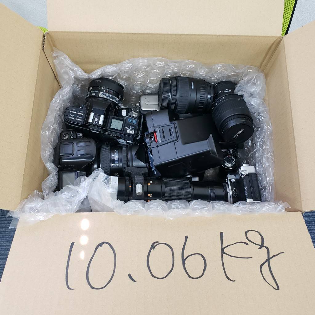 x/x/x/M024-554/10000/ カメラ・レンズまとめ 約10㎏ Canon キャノン