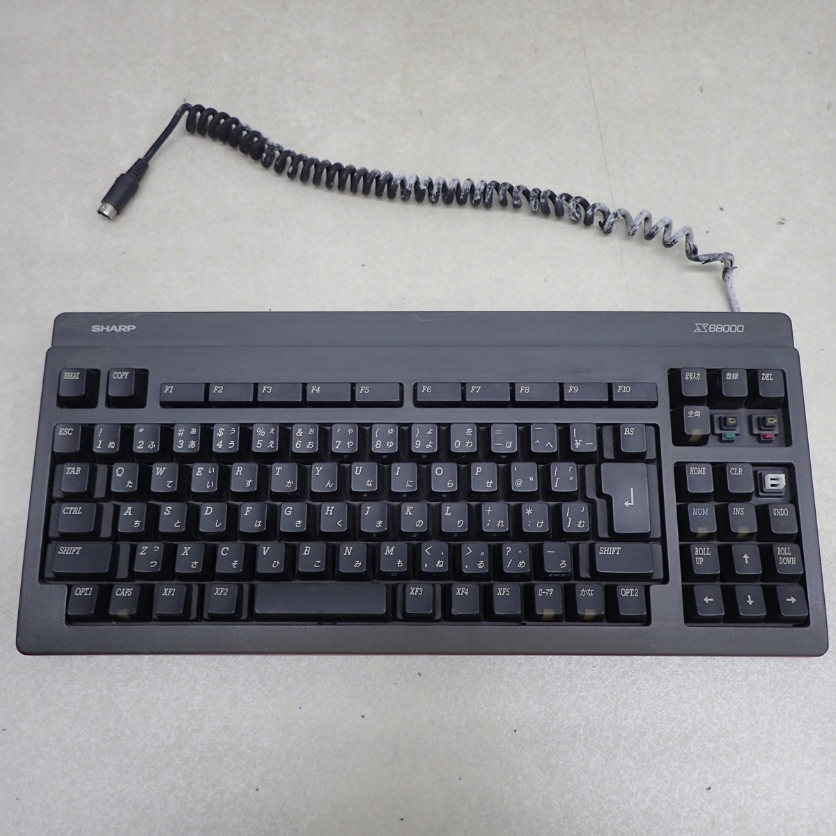 キーボード SHARP 動作品 X68000compact DSETK0025CE01 Yahoo 