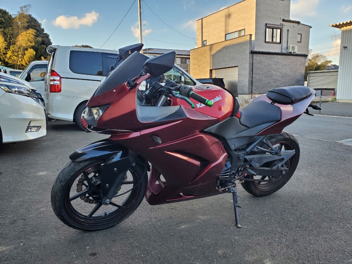 HOT，セール 格安 ニンジャ250R NINJA250R セル始動 EX250K 23955ｋｍ ニンジャ250(126cc-250cc)｜売買されたオークション情報、yahooの商品情報をアーカイブ公開 - オークファン 126cc-250cc